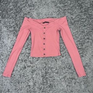 Women’s Abercrombie & Fitch Off The Shoulder Top Size S